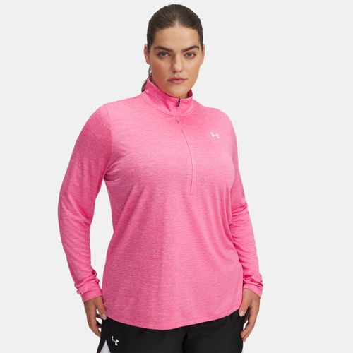 Haut ½ zip Tech™ Twist Super / Blanc 3X - Under Armour - Modalova