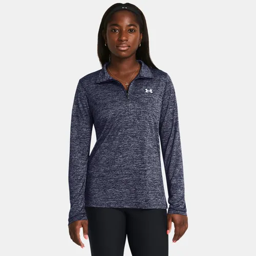 Haut ½ zip Tech™ Twist Midnight Marine / Blanc L - Under Armour - Modalova