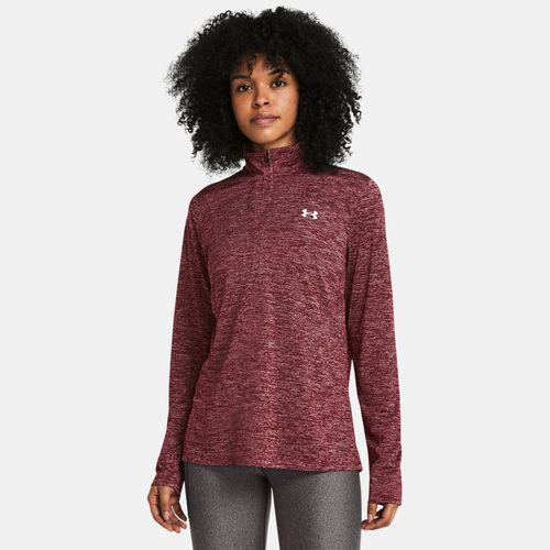 Haut ½ zip Tech™ Twist Cardinal / Blanc M - Under Armour - Modalova