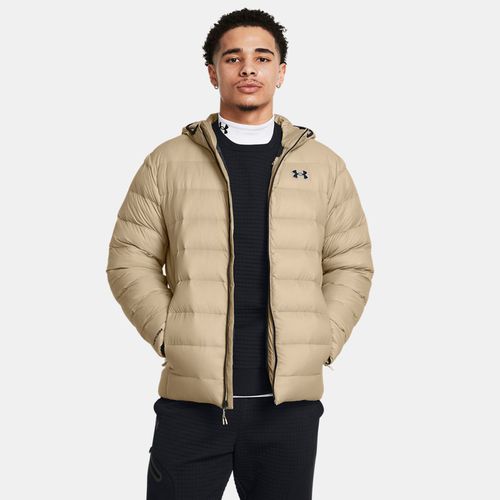 Veste en duvet à capuche Legend City Khaki / City Khaki / Noir XL - Under Armour - Modalova