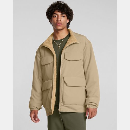 Veste réversible Mission City Khaki / Camel / City Khaki L - Under Armour - Modalova