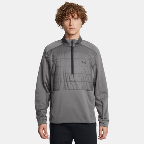 Veste ½ zip Armour Fleece® Swacket Castlerock / Noir XL - Under Armour - Modalova