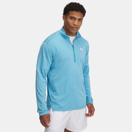 Haut ½ zip Tech™ Vent Geotessa Ether / Tonic / Blanc L - Under Armour - Modalova