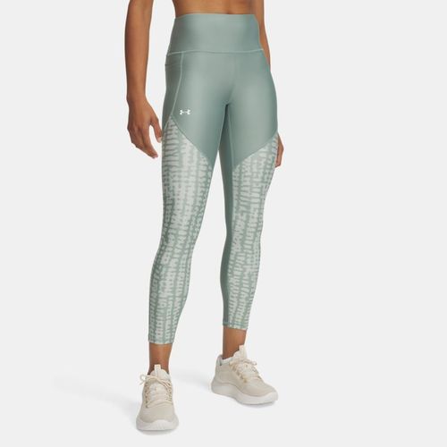 Legging longueur chevilles à empiècement imprimé Tech™ Silica / Hydro / Blanc M - Under Armour - Modalova