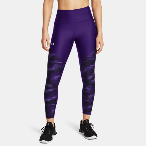 Legging longueur chevilles à empiècement imprimé Tech™ Mauve / Lavish / Blanc L - Under Armour - Modalova