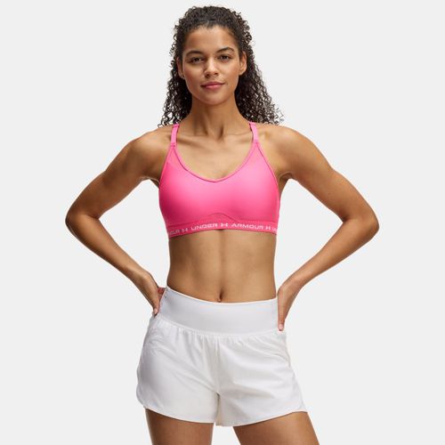 Brassière de sport à dos croisé et maintien léger Aero / Blanc L - Under Armour - Modalova