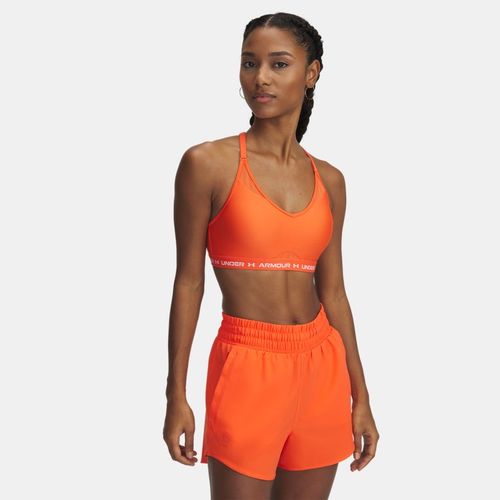 Brassière de sport à dos croisé et maintien léger Fire / Blanc L - Under Armour - Modalova