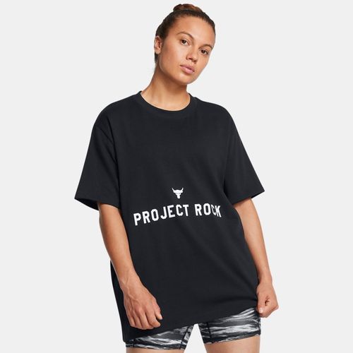 Tee-shirt Project Rock Campus / Blanc L - Under Armour - Modalova