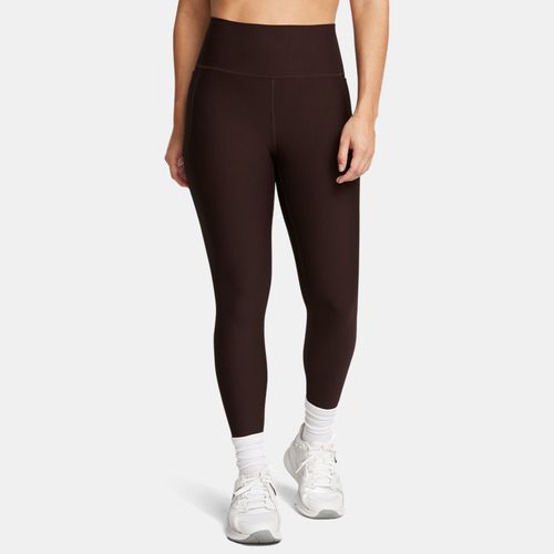 Legging longueur chevilles côtelé Meridian Marron Obsidian / Marron Obsidian L - Under Armour - Modalova