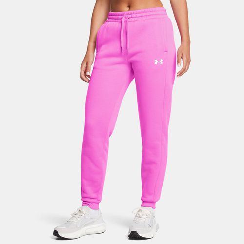 Pantalon de jogging Armour Fleece® Vivid Magenta / Blanc L - Under Armour - Modalova