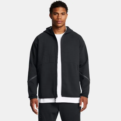 Haut entièrement zippé Unstoppable Fleece Grid / L - Under Armour - Modalova