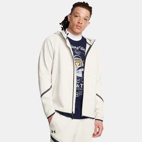 Haut entièrement zippé Unstoppable Fleece Grid Summit / Noir M - Under Armour - Modalova