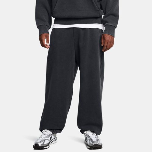 Pantalon oversize Icon Heavyweight Fleece Wash / Blanc XL - Under Armour - Modalova