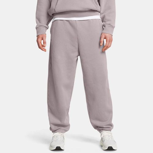 Pantalon oversize Icon Heavyweight Fleece Wash Tetra / Blanc L - Under Armour - Modalova