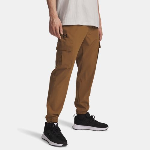 Pantalon cargo Vibe Woven Coyote / Noir M - Under Armour - Modalova