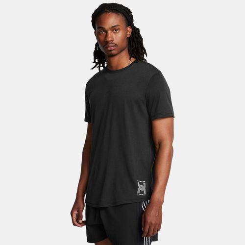 Tee-shirt Run Anywhere / Tetra Gris / Blanc L - Under Armour - Modalova