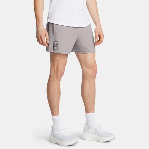 Short Launch Tetra / Noir / Blanc L - Under Armour - Modalova