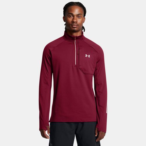 Haut pour temps froid à ½ zip Launch Elite Cardinal / réfléchissant XXL - Under Armour - Modalova