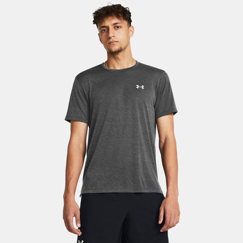 Haut à manches courtes Launch Camo Castlerock / réfléchissant L - Under Armour - Modalova