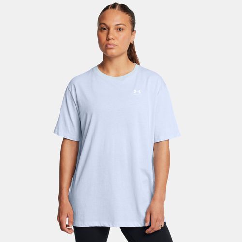 Haut à manches courtes avec logo oversize BF Nimbus / Blanc L - Under Armour - Modalova