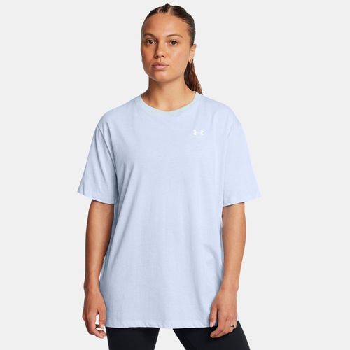 Haut à manches courtes avec logo oversize BF Nimbus / Blanc XS - Under Armour - Modalova