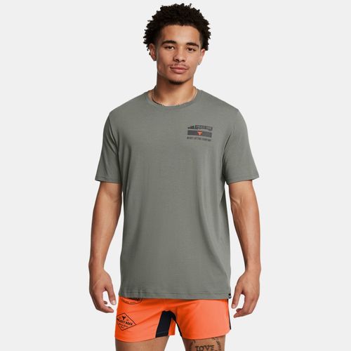 Haut à manches courtes Project Rock Tools Of The Trade Clay / Team Orange / Noir S - Under Armour - Modalova