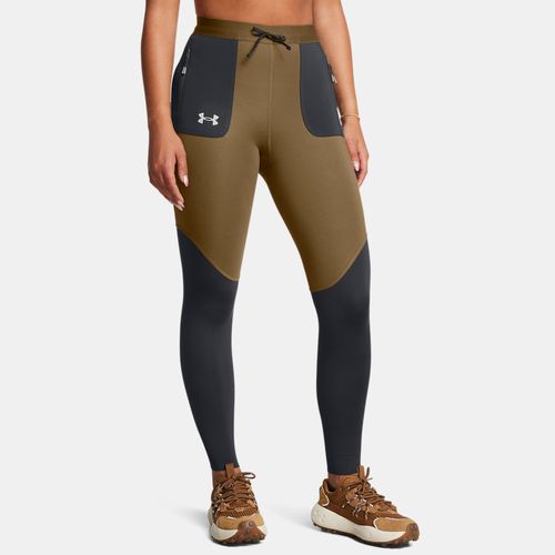 Legging Launch Trail Coyote / Anthracite / réfléchissant L - Under Armour - Modalova