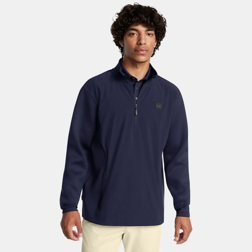 Haut ½ zip Drive Pro Storm Hybrid Midnight Marine / Metallique Argent 3XL - Under Armour - Modalova