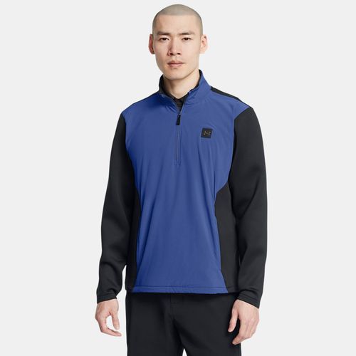 Haut ½ zip Drive Pro Storm Hybrid Tech / Noir / Metallique Argent L - Under Armour - Modalova