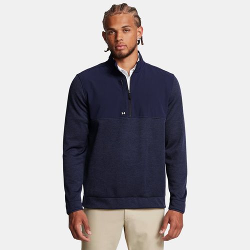 Haut ½ zip Drive Storm SweaterFleece Midnight Marine / Downpour Gris / Blanc L - Under Armour - Modalova