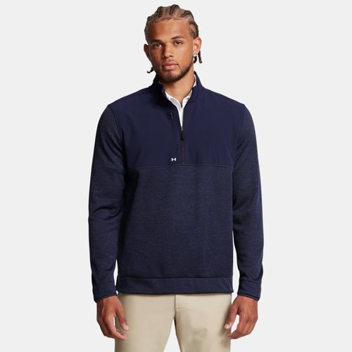 Haut ½ zip Drive Storm SweaterFleece Midnight Marine / Downpour Gris / Blanc S - Under Armour - Modalova