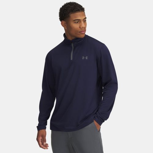 Haut ¼ zip Match Play Midnight Marine / Pitch Gris L - Under Armour - Modalova