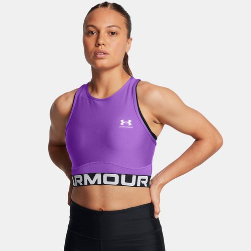 Débardeur côtelé HeatGear® Lavish / Blanc XL - Under Armour - Modalova