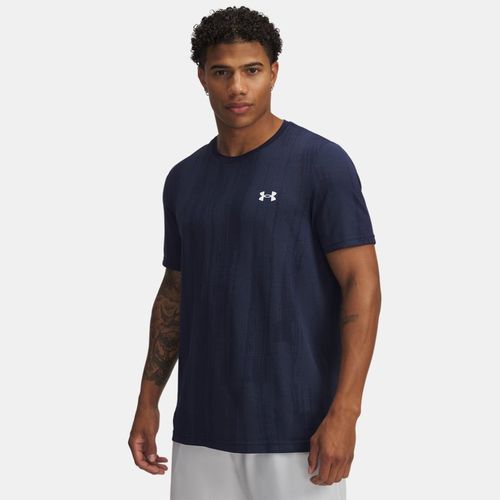Haut à manches courtes Vanish Seamless Midnight Marine / Blanc 3XL - Under Armour - Modalova