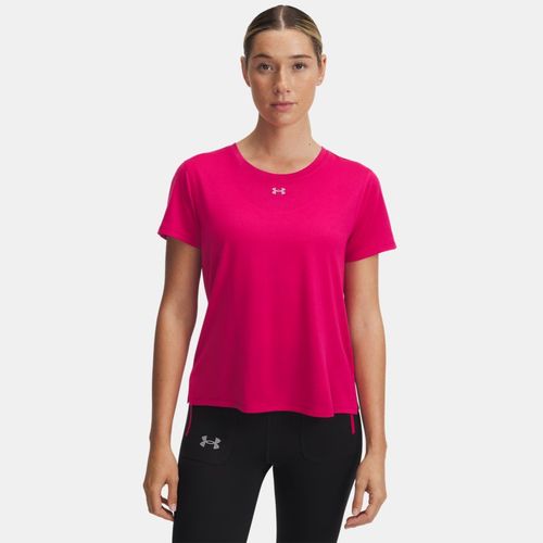 Haut à manches courtes Trail Run Shaded Fuchsia / réfléchissant L - Under Armour - Modalova