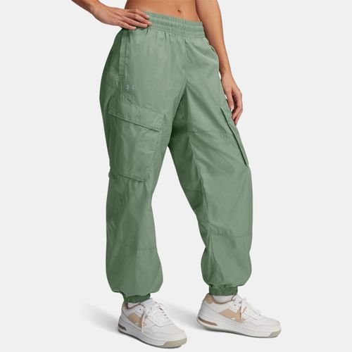 Pantalon cargo brillant Unstoppable Woven Silica Vert / Silica Vert XL - Under Armour - Modalova