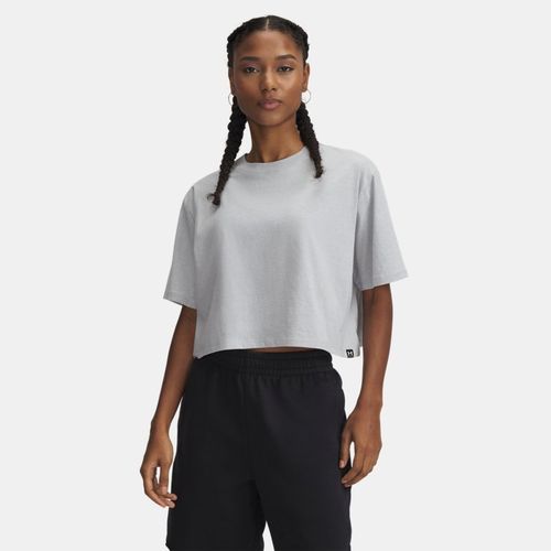 Haut à manches courtes Rival Mod Light Heather / Noir / Blanc XL - Under Armour - Modalova