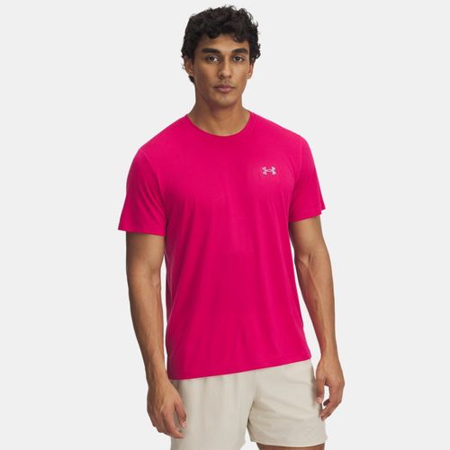Haut à manches courtes Trail Run Shaded Fuchsia / réfléchissant L - Under Armour - Modalova