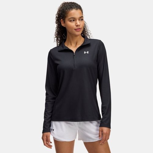 Haut ½ zip Tech™ Rib / Blanc L - Under Armour - Modalova