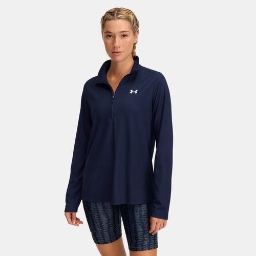 Haut ½ zip Tech™ Rib Midnight Marine / Blanc L - Under Armour - Modalova