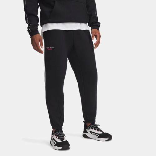 Pantalon de jogging Project Rock Icon Fleece / Racer Rouge / Blanc L - Under Armour - Modalova