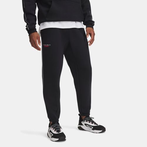 Pantalon de jogging Project Rock Icon Fleece / Racer Rouge / Blanc S - Under Armour - Modalova