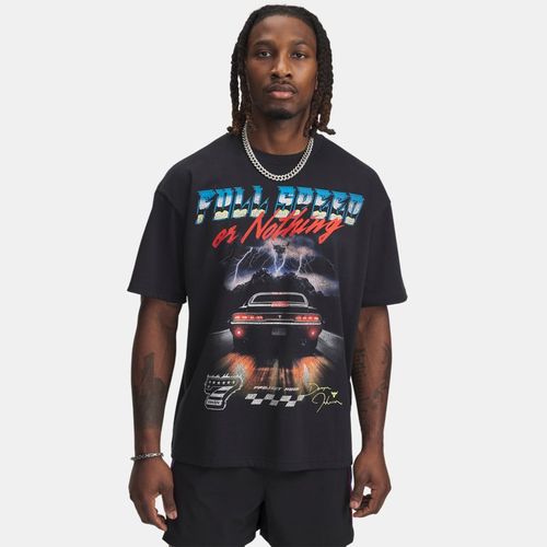 Haut à manches courtes Project Rock Heavyweight / Castlerock L - Under Armour - Modalova