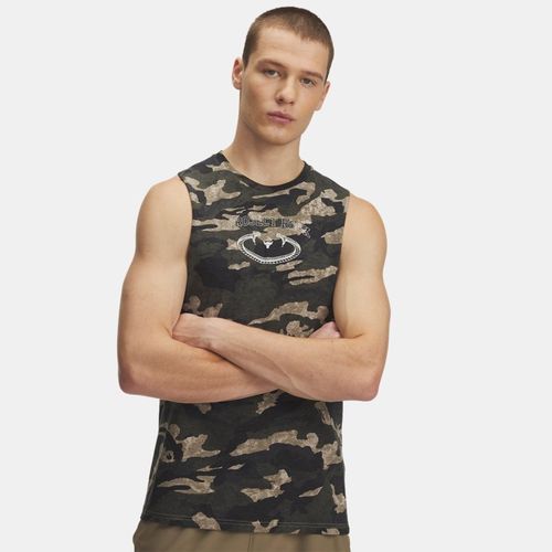 Débardeur camouflage Project Rock City Khaki / Baroque Vert / Blanc Clay L - Under Armour - Modalova