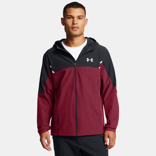 Veste utilitaire Vanish Woven Cardinal / Noir / réfléchissant L - Under Armour - Modalova