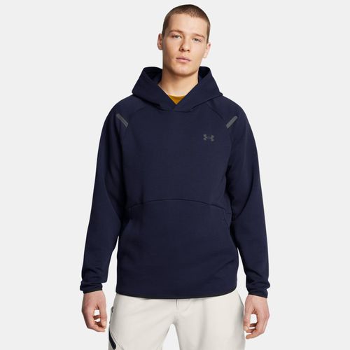 Sweat à capuche Unstoppable Fleece Midnight Marine / Noir L - Under Armour - Modalova