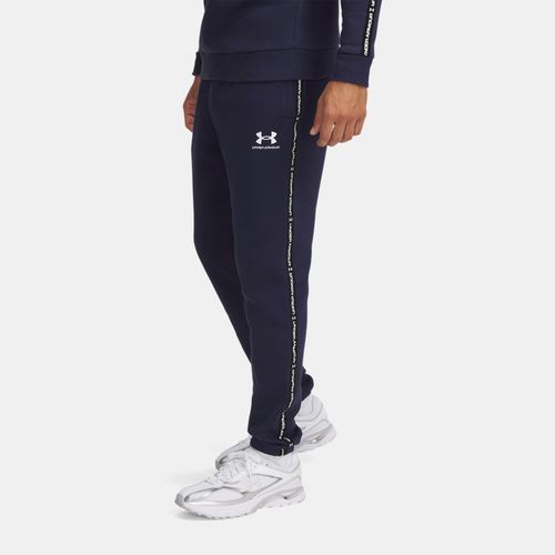 Pantalon de jogging à bandes griffées Icon Fleece Midnight Marine / Blanc L - Under Armour - Modalova