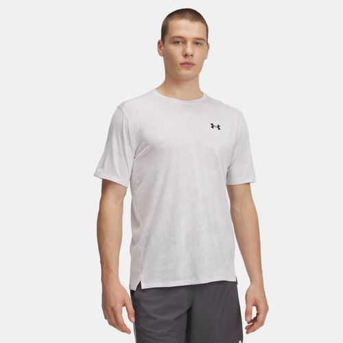 Haut à manches courtes Tech™ Vent Jacqrd Distant / Noir L - Under Armour - Modalova