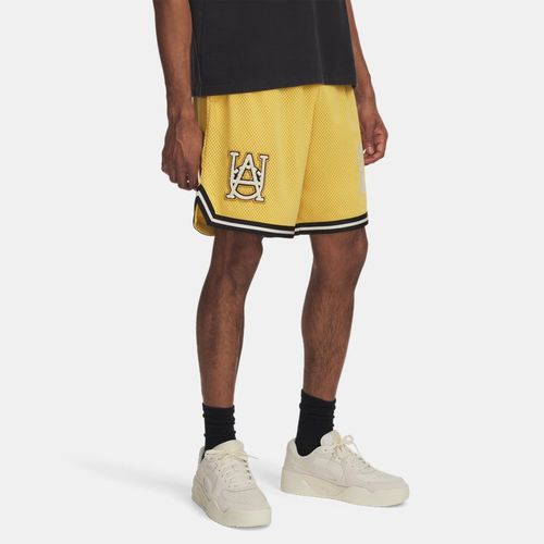 Short Courtside Hoops Noble Or / Noir / Calcul S - Under Armour - Modalova