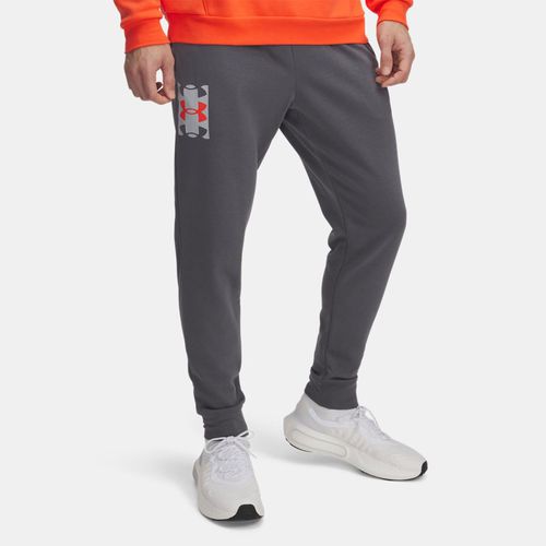 Pantalon de jogging Rival Terry Logo Castlerock / Mod / Fire L - Under Armour - Modalova